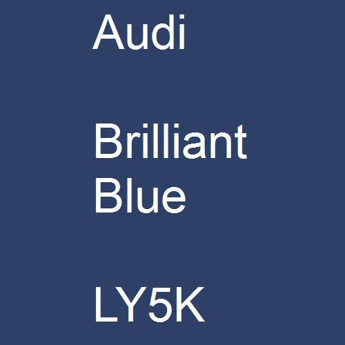 Audi, Brilliant Blue, LY5K.